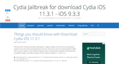 Desktop Screenshot of cydiajailbreak.info